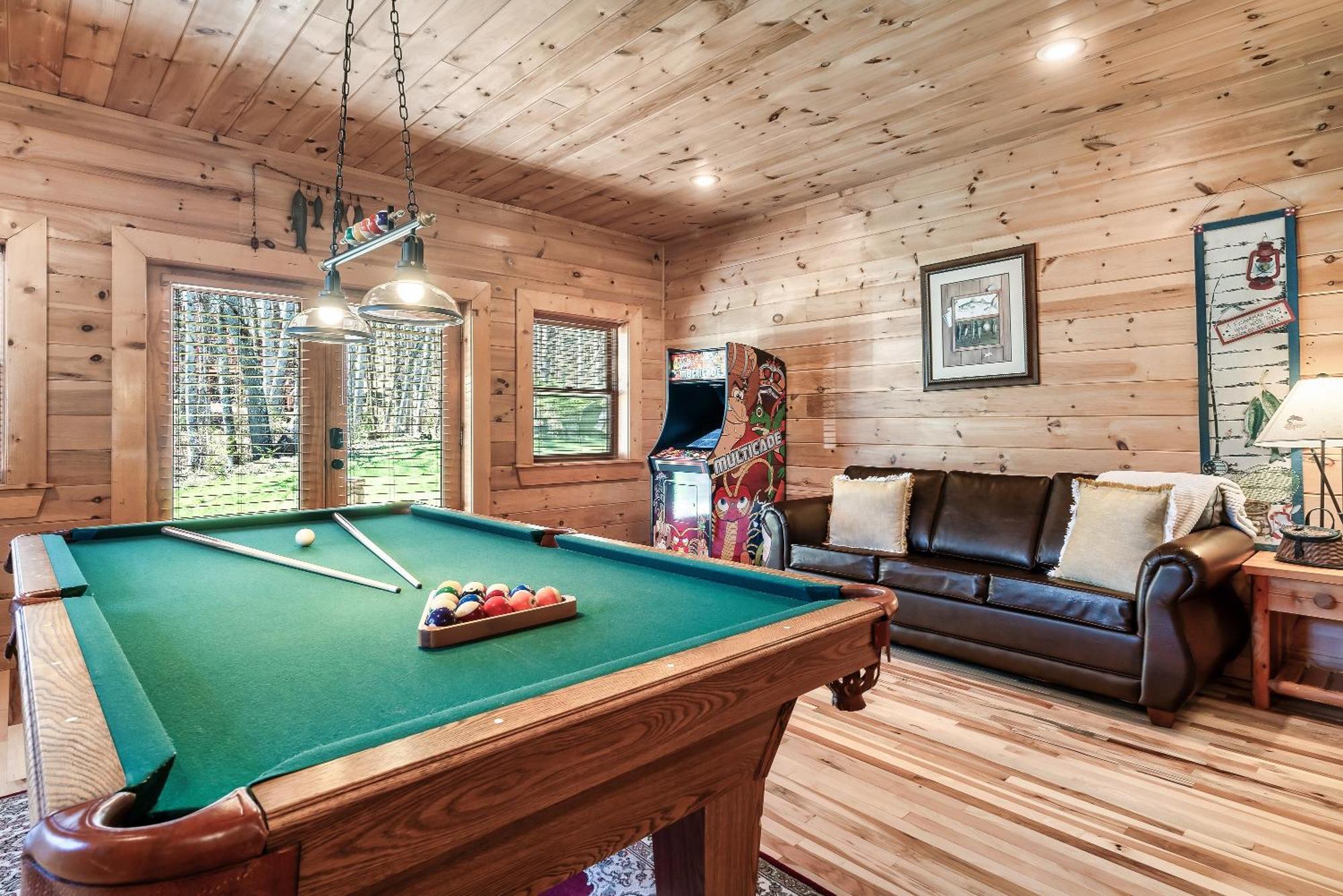 塞维尔维尔Spectacular Mtns Views With Private Hot Tub With Pool Table And Private Pond别墅 外观 照片